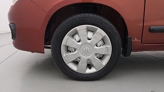 Used 2011 Maruti Suzuki Alto K10 [2010-2014] LXi Petrol Manual tyres LEFT FRONT TYRE RIM VIEW