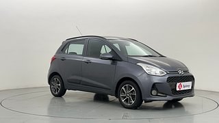 Used 2017 Hyundai Grand i10 [2017-2020] Sportz (O) AT 1.2 Kappa VTVT Petrol Automatic exterior RIGHT FRONT CORNER VIEW