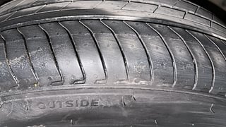 Used 2015 Honda City [2014-2017] VX CVT Petrol Automatic tyres RIGHT FRONT TYRE TREAD VIEW