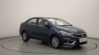 Used 2021 Maruti Suzuki Ciaz Delta Petrol Petrol Manual exterior RIGHT FRONT CORNER VIEW
