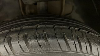 Used 2017 Tata Tiago [2016-2020] Revotron XT Petrol Manual tyres LEFT FRONT TYRE TREAD VIEW