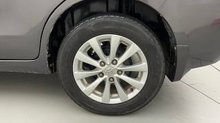 Used 2015 Maruti Suzuki Ertiga [2012-2015] ZXi Petrol Manual tyres LEFT REAR TYRE RIM VIEW