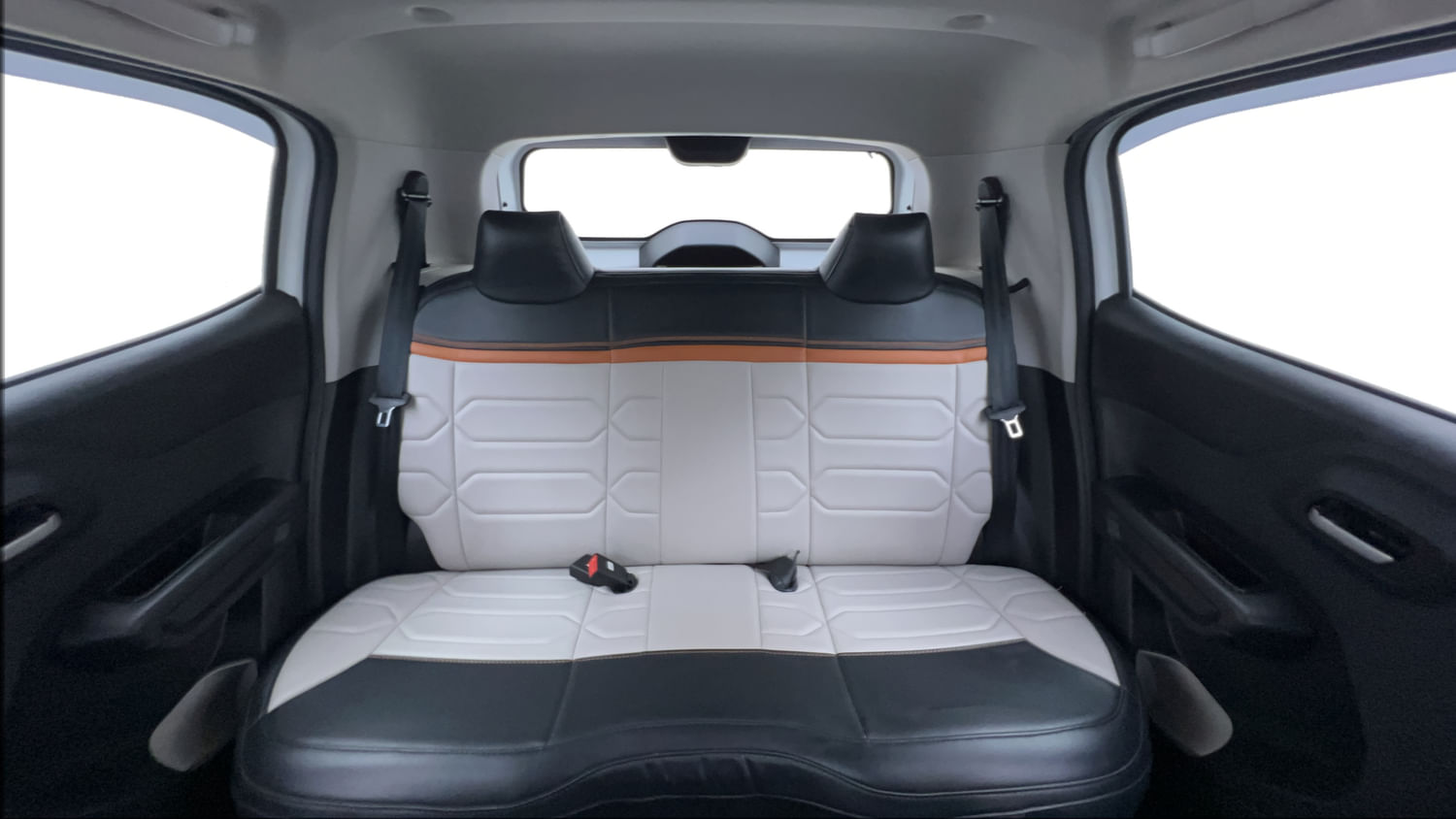 New Citroen C3 interior REAR SEAT CONDITION VIEW