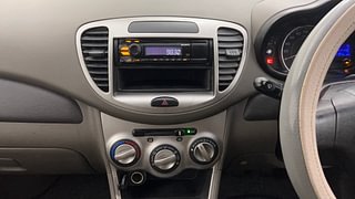 Used 2014 Hyundai i10 magna 1.1 Petrol Manual interior MUSIC SYSTEM & AC CONTROL VIEW