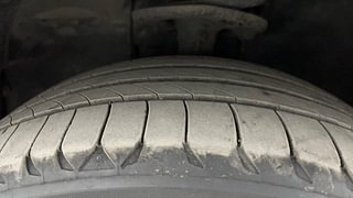 Used 2017 Toyota Corolla Altis [2017-2020] VL CVT Petrol Petrol Automatic tyres LEFT FRONT TYRE TREAD VIEW