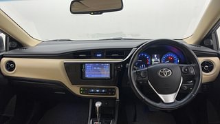 Used 2017 Toyota Corolla Altis [2017-2020] VL CVT Petrol Petrol Automatic interior DASHBOARD VIEW