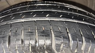 Used 2022 Maruti Suzuki New Ertiga ZXI+ AT Petrol Automatic tyres LEFT FRONT TYRE TREAD VIEW
