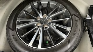 Used 2017 Toyota Corolla Altis [2017-2020] VL CVT Petrol Petrol Automatic tyres SPARE TYRE VIEW