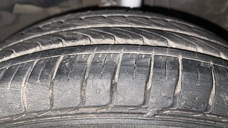 Used 2014 Honda City [2014-2017] VX CVT Petrol Automatic tyres LEFT FRONT TYRE TREAD VIEW