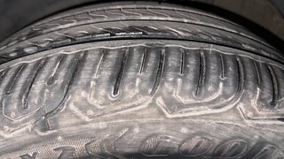 Used 2016 Volkswagen Polo [2015-2019] GT TSI Petrol Automatic tyres LEFT FRONT TYRE TREAD VIEW