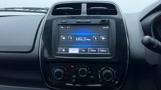 Used 2016 Renault Kwid [2015-2019] RXT Petrol Manual interior MUSIC SYSTEM & AC CONTROL VIEW
