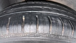 Used 2011 Ford Figo [2010-2015] Duratorq Diesel EXI 1.4 Diesel Manual tyres RIGHT REAR TYRE TREAD VIEW