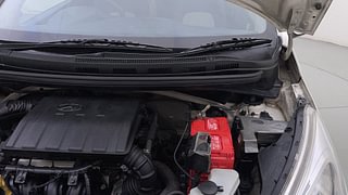 Used 2018 Hyundai Grand i10 [2017-2020] Sportz (O) 1.2 kappa VTVT Petrol Manual engine ENGINE LEFT SIDE HINGE & APRON VIEW