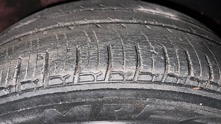 Used 2017 Mahindra KUV100 [2015-2017] K4+ 6 STR Petrol Manual tyres RIGHT FRONT TYRE TREAD VIEW