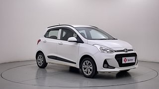 Used 2018 Hyundai Grand i10 [2017-2020] Sportz (O) 1.2 kappa VTVT Petrol Manual exterior RIGHT FRONT CORNER VIEW