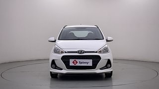 Used 2018 Hyundai Grand i10 [2017-2020] Sportz (O) 1.2 kappa VTVT Petrol Manual exterior FRONT VIEW