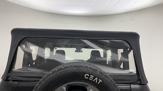 Used 2021 mahindra Thar LX 4 STR Convertible Petrol AT 4WD Petrol Automatic exterior BACK WINDSHIELD VIEW