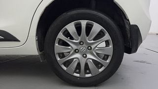 Used 2018 Maruti Suzuki Baleno [2015-2019] Alpha Petrol Petrol Manual tyres LEFT REAR TYRE RIM VIEW
