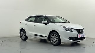 Used 2018 Maruti Suzuki Baleno [2015-2019] Alpha Petrol Petrol Manual exterior RIGHT FRONT CORNER VIEW