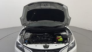 Used 2018 Maruti Suzuki Baleno [2015-2019] Alpha Petrol Petrol Manual engine ENGINE & BONNET OPEN FRONT VIEW