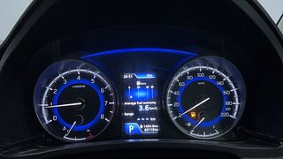 Used 2018 Maruti Suzuki Baleno [2015-2019] Zeta AT Petrol Petrol Automatic interior CLUSTERMETER VIEW