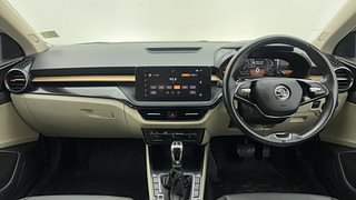 Used 2022 Skoda Slavia Style 1.5L TSI AT Petrol Automatic interior DASHBOARD VIEW