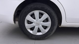 Used 2013 Nissan Sunny [2011-2014] XL Diesel Diesel Manual tyres RIGHT REAR TYRE RIM VIEW