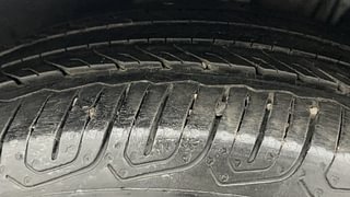 Used 2022 Skoda Slavia Style 1.5L TSI AT Petrol Automatic tyres LEFT FRONT TYRE TREAD VIEW