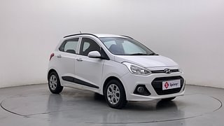 Used 2014 Hyundai Grand i10 [2013-2017] Sportz 1.2 Kappa VTVT Petrol Manual exterior RIGHT FRONT CORNER VIEW