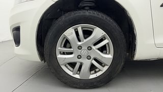 Used 2014 Maruti Suzuki Swift Dzire ZXI Petrol Manual tyres LEFT FRONT TYRE RIM VIEW