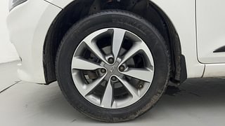 Used 2018 Hyundai Elite i20 [2014-2018] Asta 1.2 (O) Petrol Manual tyres LEFT FRONT TYRE RIM VIEW