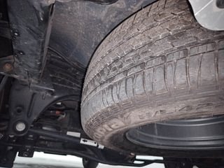 Used 2023 Mahindra Scorpio N Z8 L Petrol 6 STR Petrol Manual tyres SPARE TYRE VIEW
