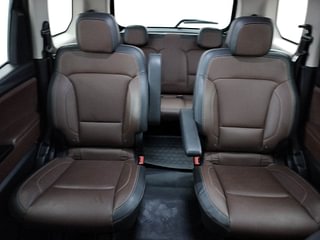 Used 2023 Mahindra Scorpio N Z8 L Petrol 6 STR Petrol Manual interior REAR SEAT CONDITION VIEW
