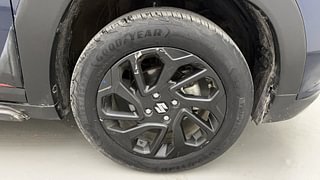 Used 2023 Maruti Suzuki Fronx Delta Plus 1.2L MT Petrol Manual tyres RIGHT FRONT TYRE RIM VIEW