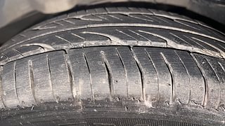 Used 2015 Hyundai Eon [2011-2018] Era + Petrol Manual tyres LEFT REAR TYRE TREAD VIEW