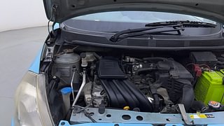 Used 2015 Datsun GO [2014-2019] A Petrol Manual engine ENGINE RIGHT SIDE HINGE & APRON VIEW