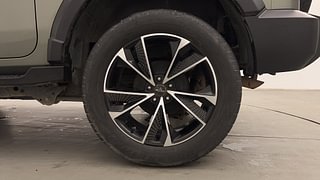 Used 2021 mahindra Thar LX 4 STR Convertible Petrol AT 4WD Petrol Automatic tyres LEFT REAR TYRE RIM VIEW