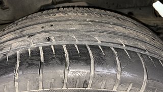 Used 2021 mahindra Thar LX 4 STR Convertible Petrol AT 4WD Petrol Automatic tyres LEFT REAR TYRE TREAD VIEW