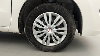 Used 2013 Maruti Suzuki Wagon R 1.0 [2013-2019] LXi CNG Petrol+cng Manual tyres RIGHT FRONT TYRE RIM VIEW