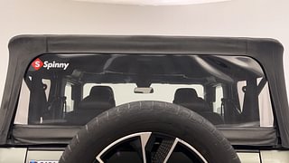 Used 2021 mahindra Thar LX 4 STR Convertible Petrol AT 4WD Petrol Automatic exterior BACK WINDSHIELD VIEW