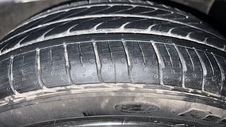 Used 2023 Hyundai Aura SX 1.2 Petrol Petrol Manual tyres RIGHT FRONT TYRE TREAD VIEW