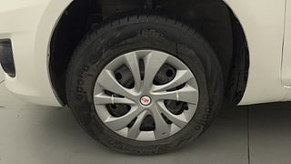 Used 2014 Maruti Suzuki Swift Dzire VXI Petrol Manual tyres LEFT FRONT TYRE RIM VIEW