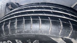 Used 2014 Maruti Suzuki Swift Dzire VXI Petrol Manual tyres LEFT REAR TYRE TREAD VIEW