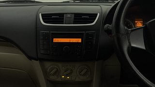 Used 2014 Maruti Suzuki Swift Dzire VXI Petrol Manual interior MUSIC SYSTEM & AC CONTROL VIEW