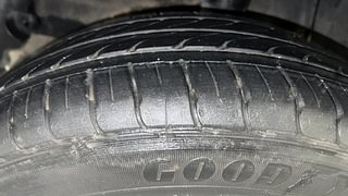 Used 2023 Hyundai Aura SX 1.2 Petrol Petrol Manual tyres RIGHT REAR TYRE TREAD VIEW