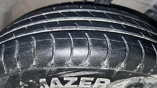 Used 2014 Maruti Suzuki Swift Dzire VXI Petrol Manual tyres RIGHT FRONT TYRE TREAD VIEW