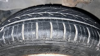 Used 2013 Hyundai Santro Xing [2007-2014] GL Petrol Manual tyres LEFT FRONT TYRE TREAD VIEW