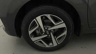 Used 2023 Hyundai Aura SX 1.2 Petrol Petrol Manual tyres LEFT FRONT TYRE RIM VIEW