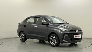 Used 2023 Hyundai Aura SX 1.2 Petrol Petrol Manual exterior RIGHT FRONT CORNER VIEW