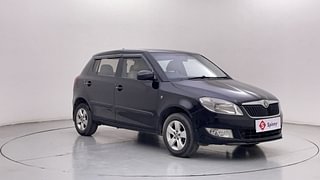 Used 2013 Skoda Fabia [2010-2015] Elegance 1.2 MPI Petrol Manual exterior RIGHT FRONT CORNER VIEW
